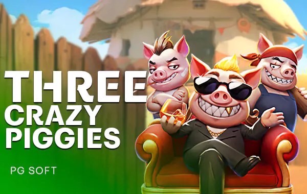 Three Crazy Piggies